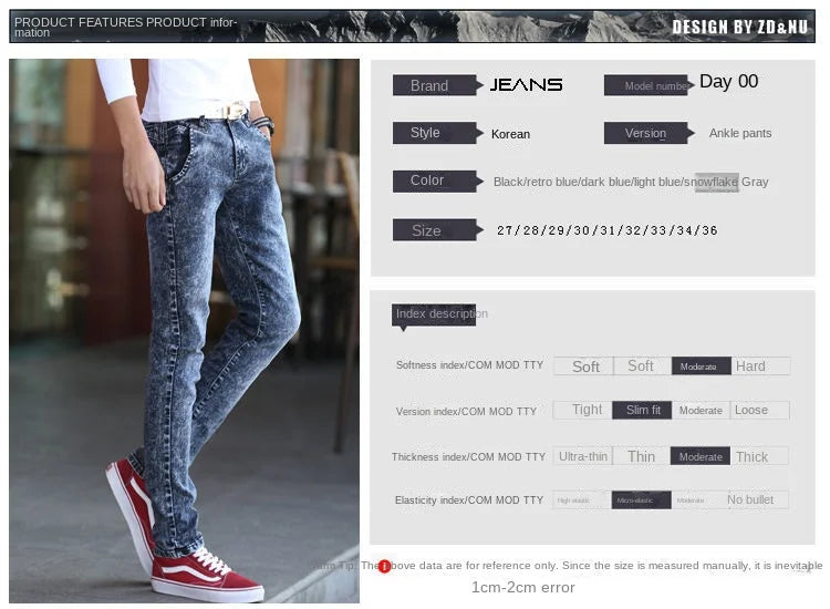 PENDRA Denim Harajuku Pants