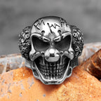 PENDRA Joker Skull Punk Ring