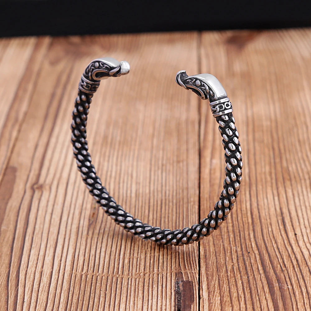 PENDRA Serpentviking Retro Viking Snake Bracelet