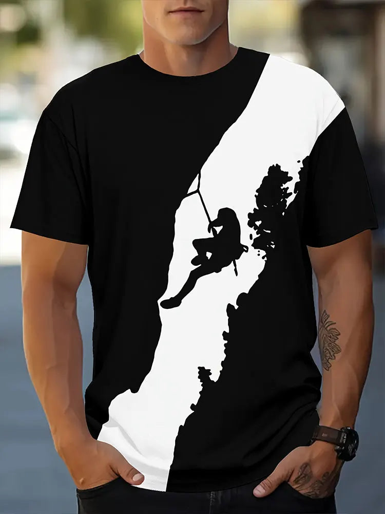 PENDRA Printed Hiking T-Shirt