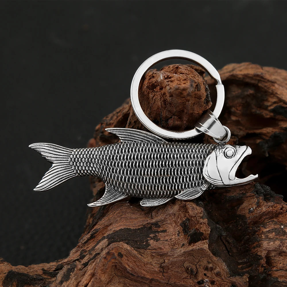 PENDRA Fishkey Stainless Steel Fish Keychain
