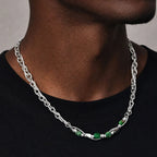 PENDRA Stone Natural Chain Necklace
