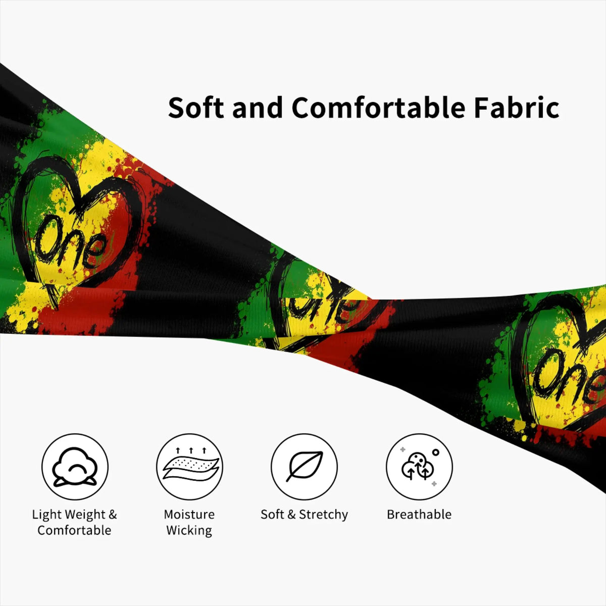 PENDRA Jamaica Gym Headband