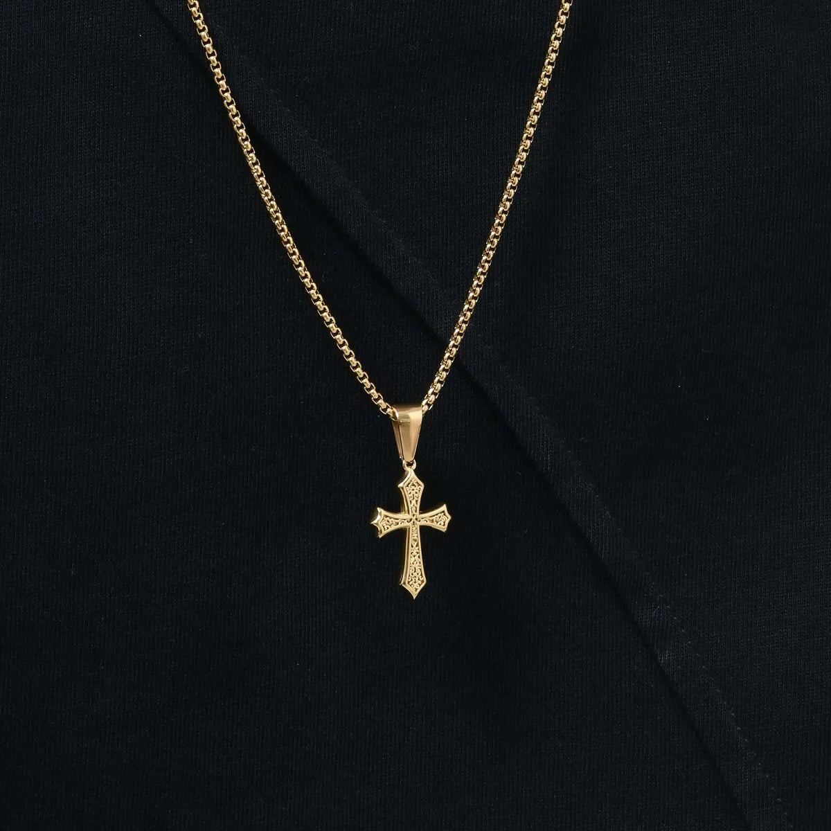 PENDRA Cross 60Cm Pendant Necklace