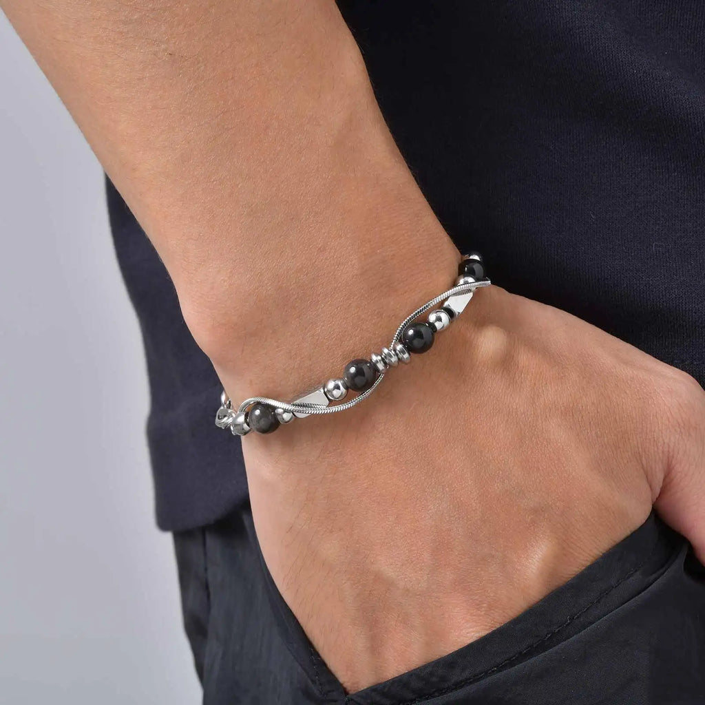 PENDRA Beaded Splicing Bracelet