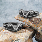 PENDRA Animal Frog Boyfriend Steel Ring
