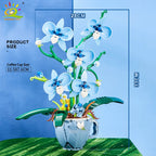 PENDRA Orchid Coffee Floral Building Set