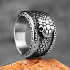 PENDRA Ouroboros Snake Animal Steel Ring