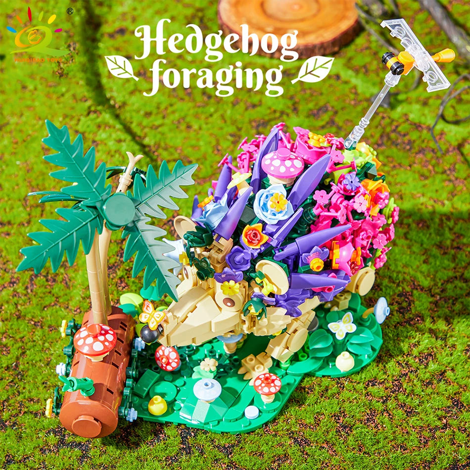 PENDRA Hedgeho Fly Floral Building Set