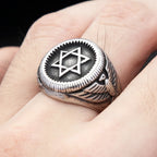 PENDRA Hexagram Star of David Ring