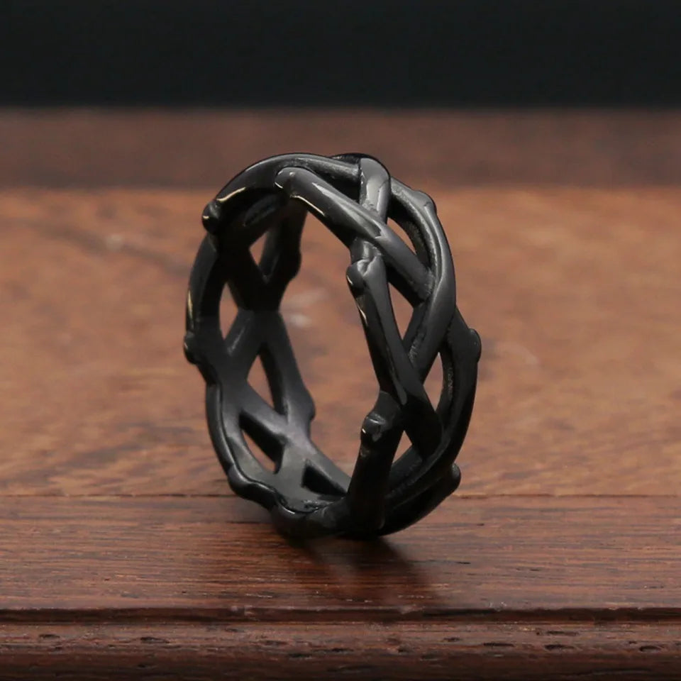 PENDRA Plainforge 316L Stainless Steel Ring