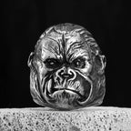 PENDRA Gorilla Animal Monkey Steel Ring
