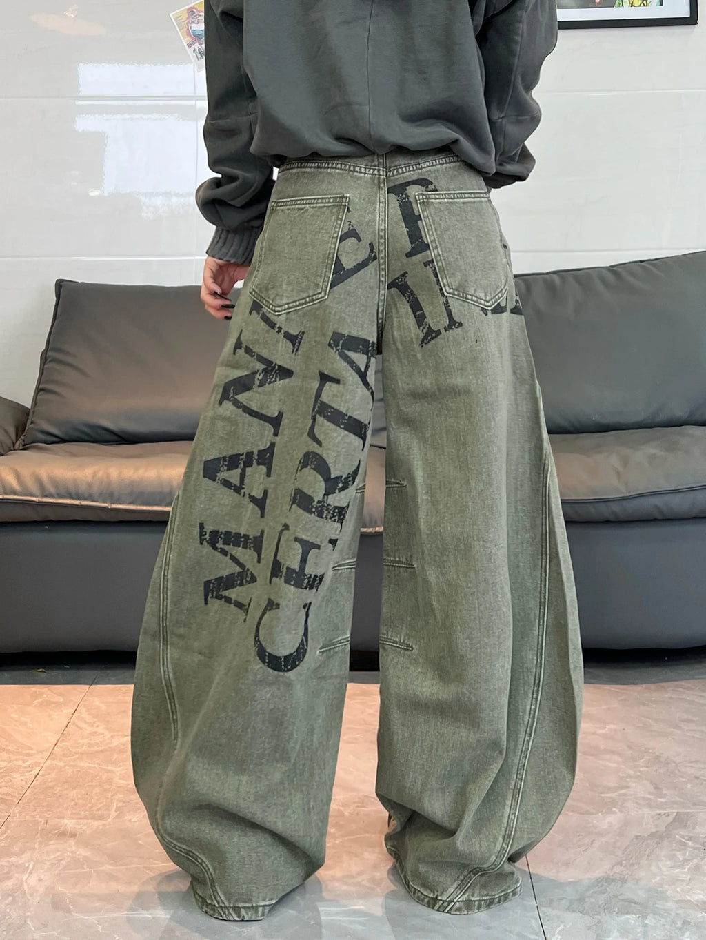 PENDRA American Street Letter Jeans