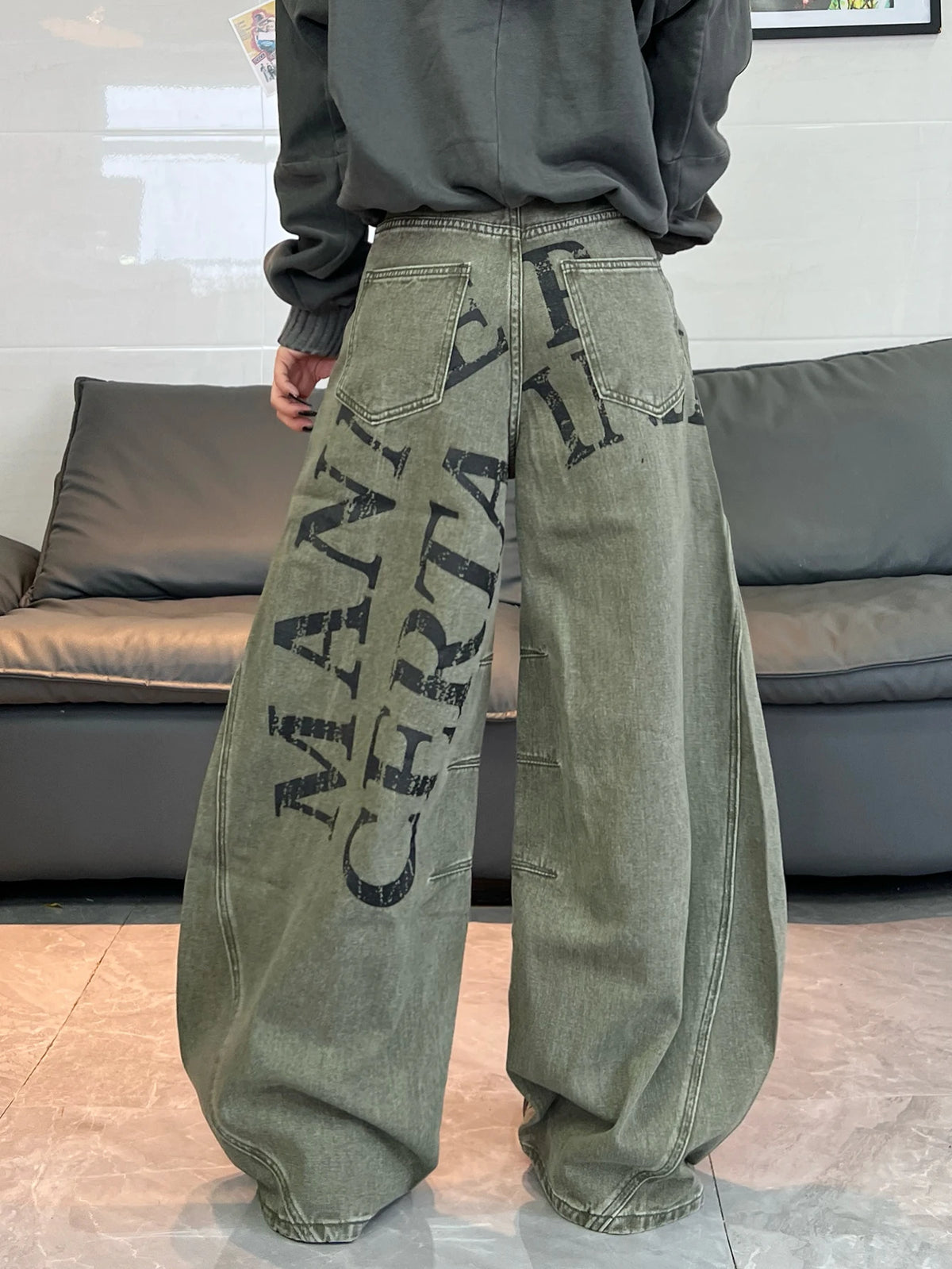 PENDRA American Street Letter Jeans