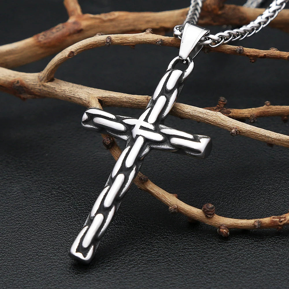 PENDRA Crossforge Vintage Creative Cross Pendant