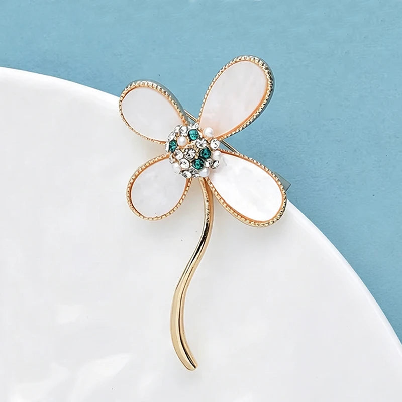 PENDRA Florielle32 Floral Brooch