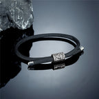 PENDRA Rune Adjustable Steel Bracelet