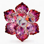PENDRA Elara Shining Glass Flower Brooch