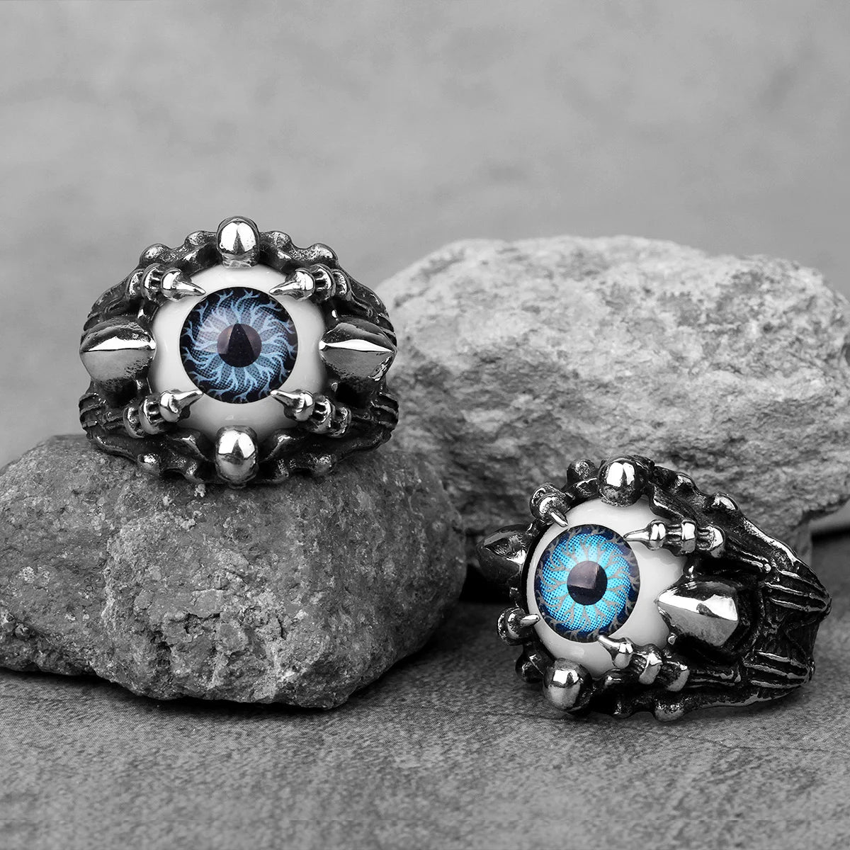 PENDRA Demon Devil's Eye Steel Ring