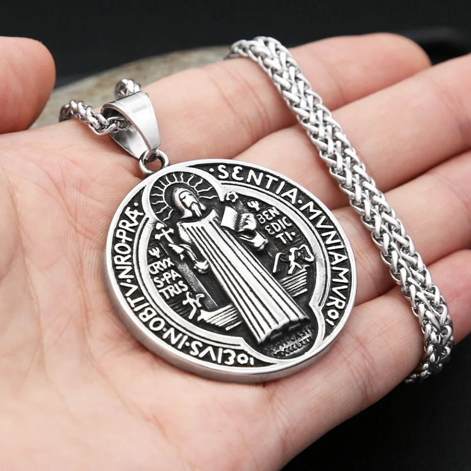 PENDRA Benedictus 316L Stainless Steel Exorcist Pendant