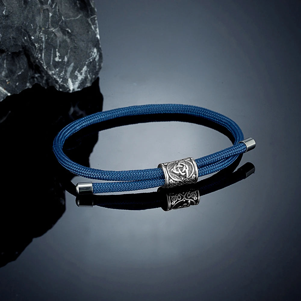 PENDRA Rune Adjustable Steel Bracelet