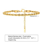 PENDRA Twisted Gold Bracelet