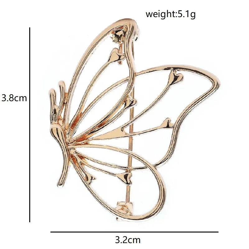 PENDRA Folibird Leaf and Bird Brooch
