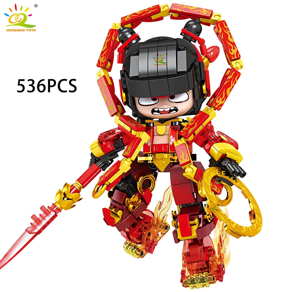 PENDRA Nezha Warrior Mech Building Set