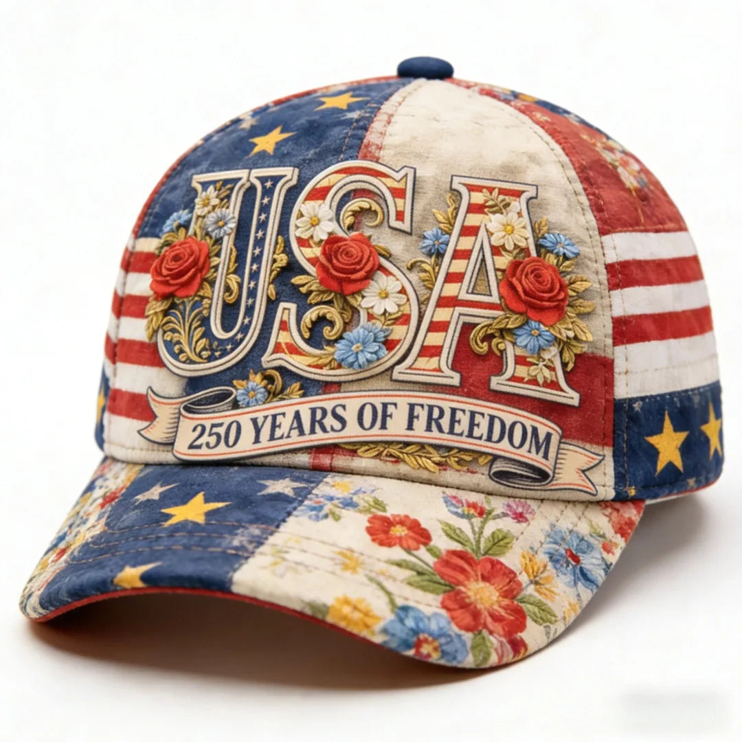 PENDRA Flat Floral Cap