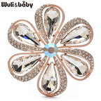PENDRA Florielle23 Crystal Brooch