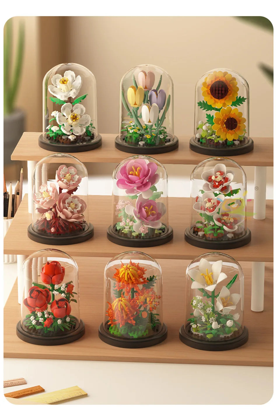 PENDRA Eternal Bouquet Micro Building Set