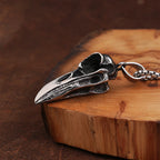 PENDRA Crowskull Viking Crow Skull Pendant