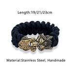 PENDRA Wolf Rune Bracelet