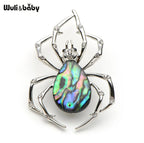 PENDRA Abalone Spider Insect Brooch