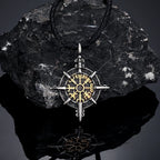 PENDRA Rune Gold Norse Necklace