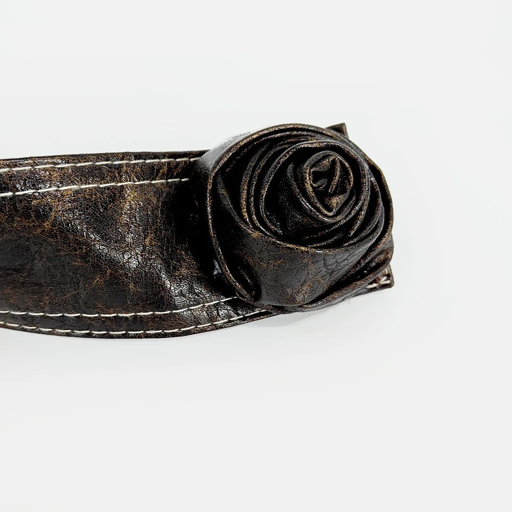 PENDRA Elaraelle Brown Western Elegant Belt