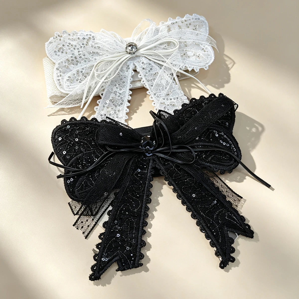 PENDRA Seraorae Rhinestone Pearl Wide Corset Belt