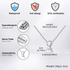 PENDRA Cuban Handcuffs Chain Necklace