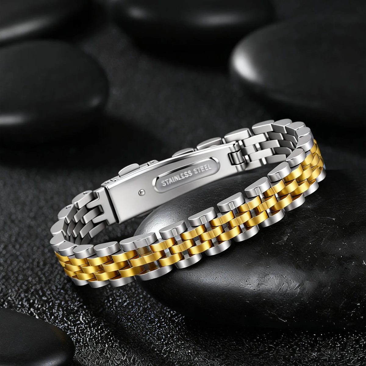 PENDRA Gold Link 10Mm Bracelet