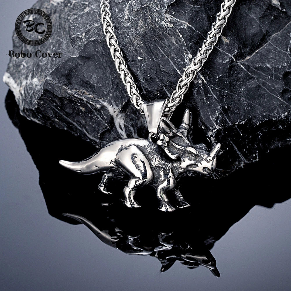 PENDRA Dinosaur Norse Necklace