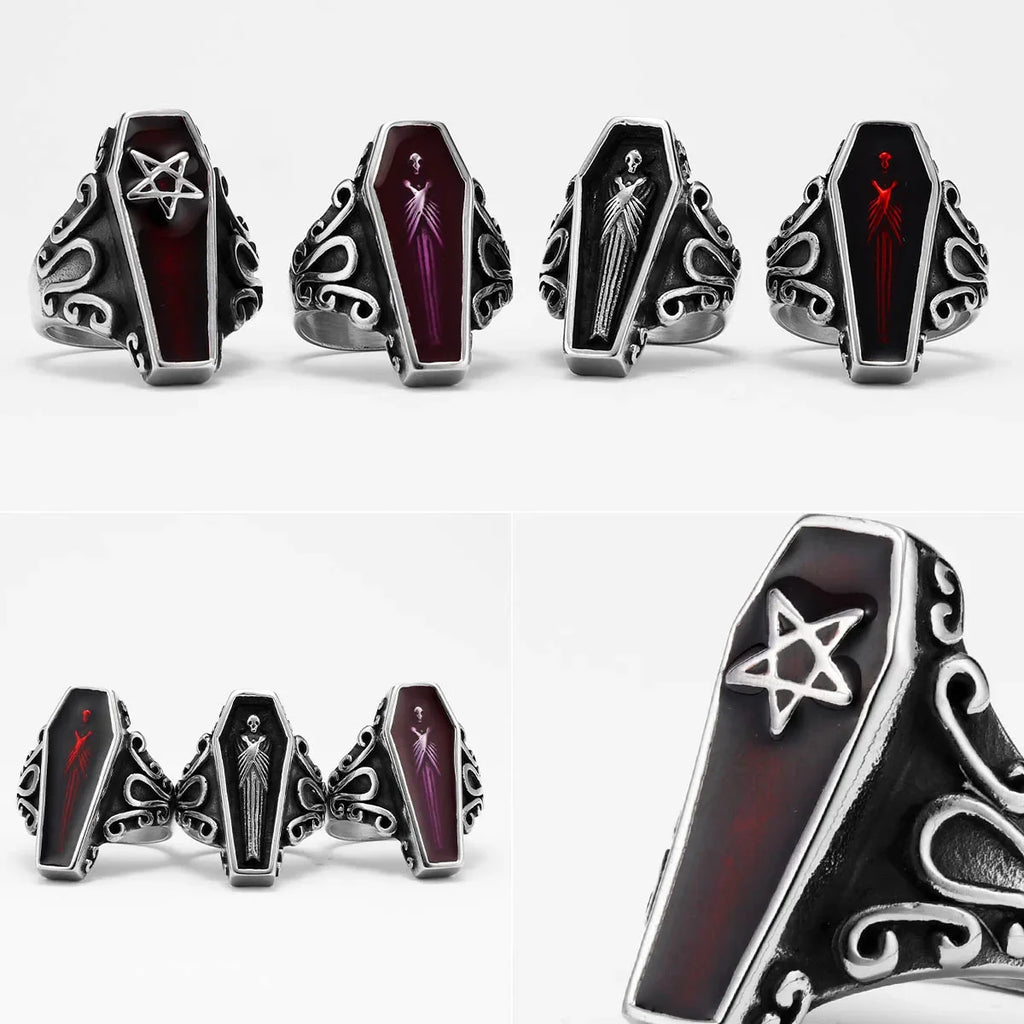 PENDRA Gothic Mummy Vampire Ring