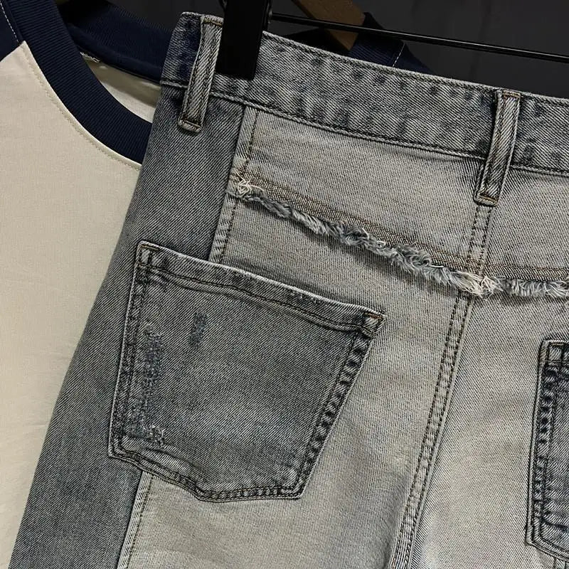 PENDRA Denim Knee Length Jeans