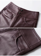 PENDRA Wide Leg Straight Double Pants