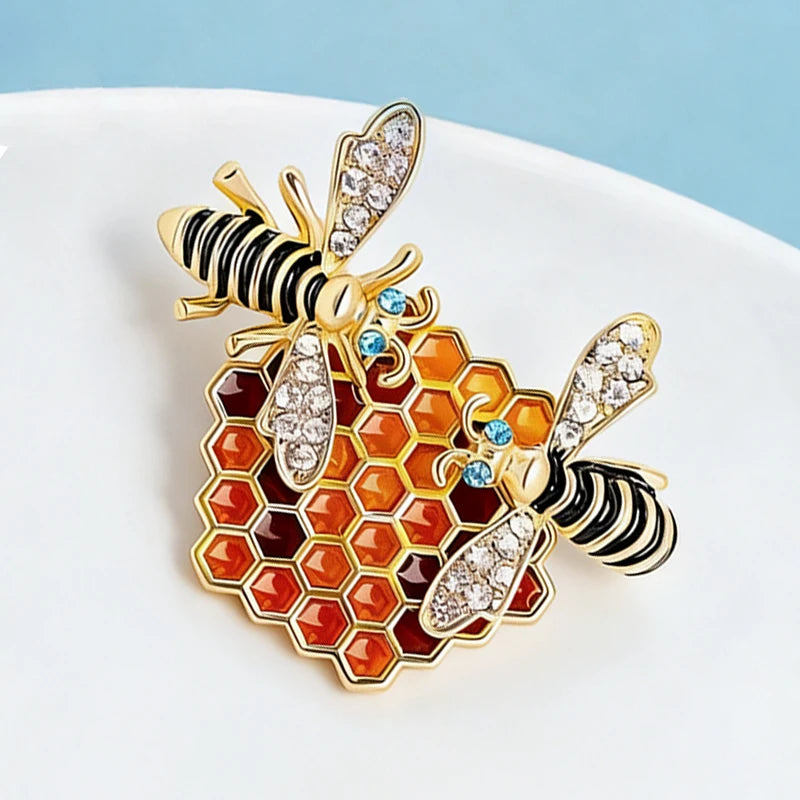 PENDRA Meliora Rhinestone Brooch
