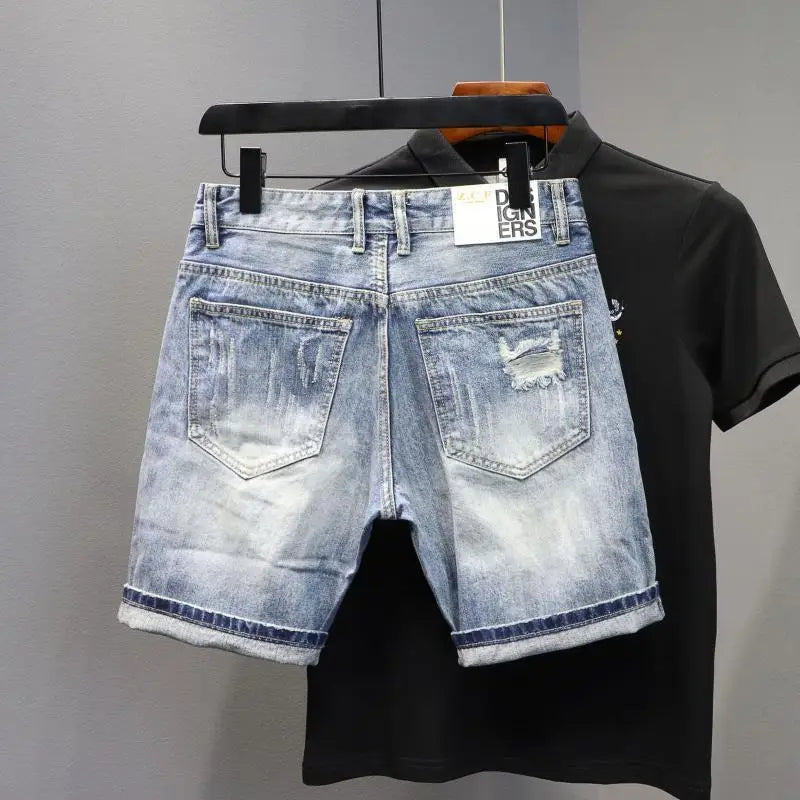 PENDRA Denim Thin Pants