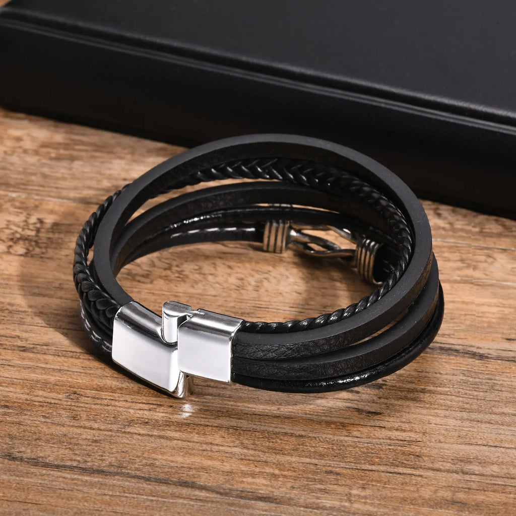 PENDRA Ivoessa Braided Leather Bracelet