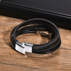 PENDRA Ivoessa Braided Leather Bracelet