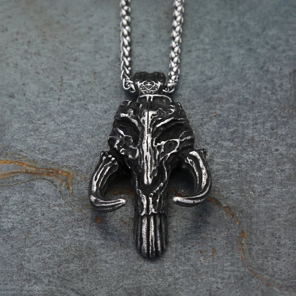 PENDRA Mandalorian Black Stainless Steel Ring