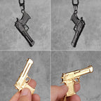 PENDRA Pistol Desert Eagle Steel Necklace