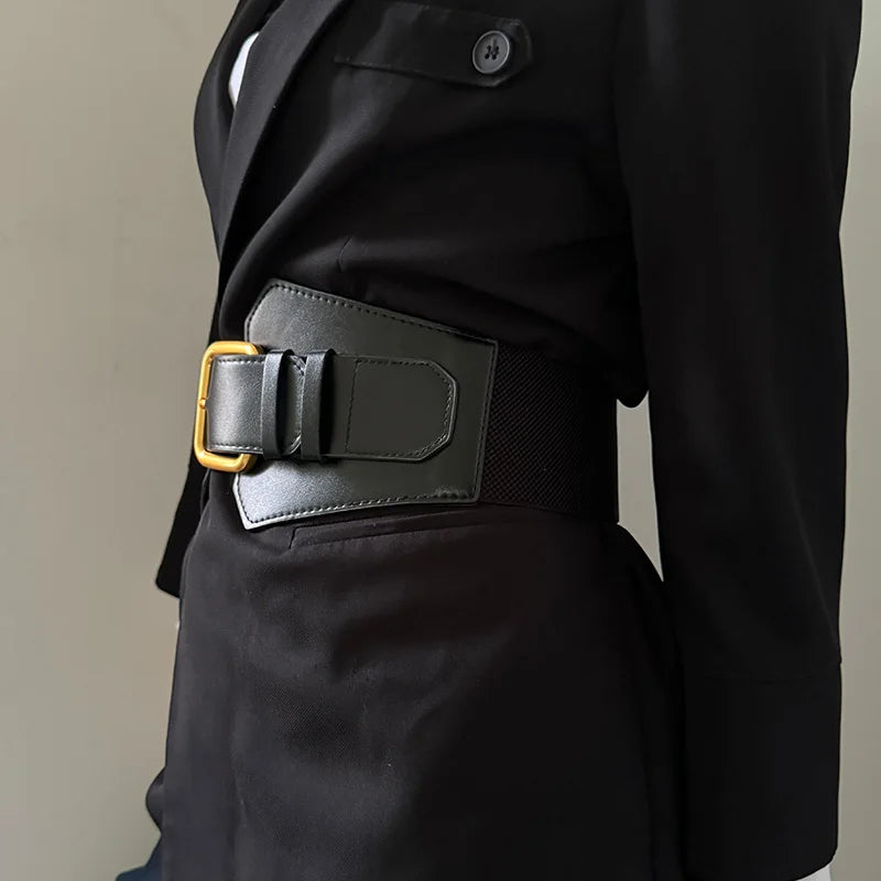 PENDRA Fayera Black Elegant Elastic Corset Belt